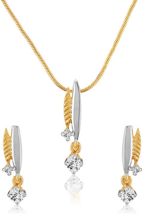 Buy Mahi Women Gold Plated Alloy Jewellery Set Gold Online At Best