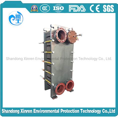 High Pressure Plate Heat Exchanger Heat Exchanger For Power Plant Glass