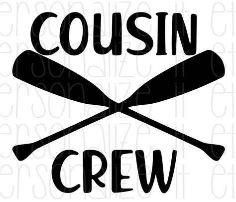 Cousin Crew Svg File Cousins Svg Instant Download Cricut Etsy