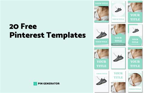 Free Pinterest templates