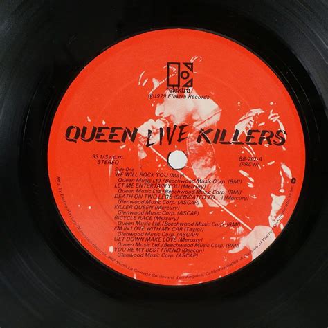 Yahoo オークション 米 QUEEN LIVE KILLERS ELEKTRA BB702 LP