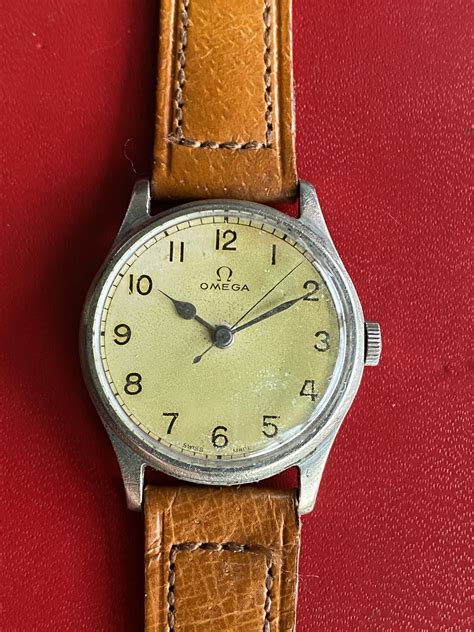 1943 Omega HS8 Fleet Air Arm Navy Pilot S Watch