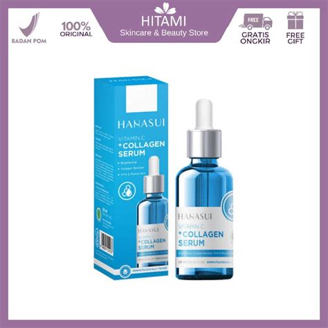 Jual Hanasui Vitamin C Collagen Serum Hanasui Biru Ml Shopee