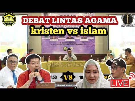 PANAS Debat Islam VS Kristen Pdt Esra Soru Budi Asali Koh Dondy