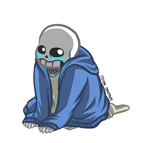 Sans With A Big Sweater Blush Ver By Ltsumi On Deviantart