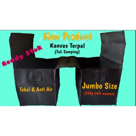 Jual Tas Motor Kanvas 100Kg Muatan Samping Tas Pos Tas Bagasi Tas Motor