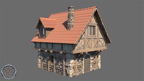 3D Medieval House – Mehmet TIRAŞ 3D Artist