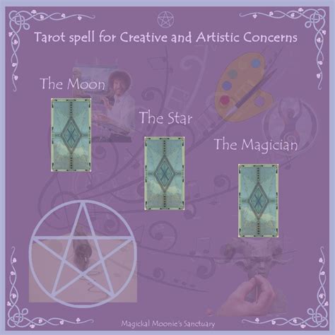 Magickal Moonie S Sanctuary A Tarot Spell For Artistic And Creative