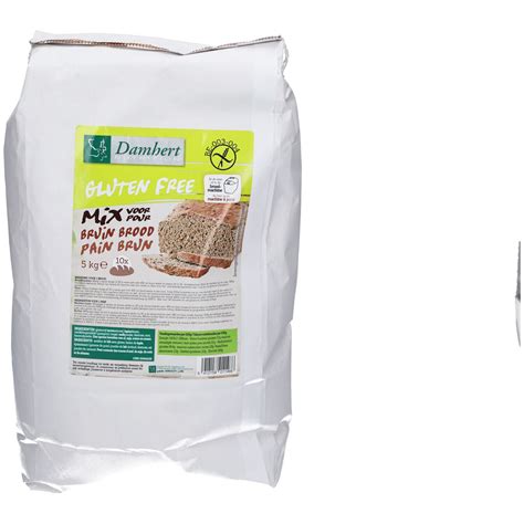 Damhert Glutenvrije Broodmix Bruin 5 Kg Farmaline