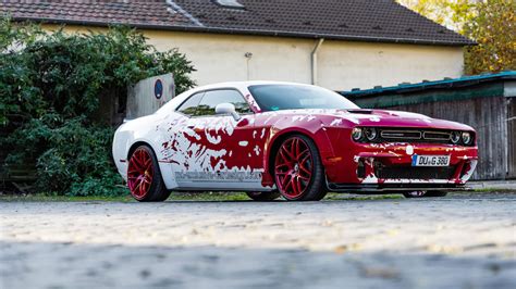 Dodge Challenger Srt Hellcat Tuning Pd900hc Widebody Aerodynamic Kit Mandd Exclusive Cardesign