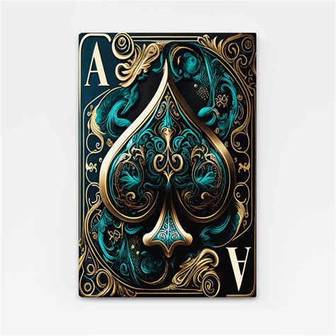 Ace of Spades Art Print | MusaArtGallery™