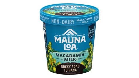 Mauna Loa Non Dairy Macadamia Milk Rocky Road To Hana Ice Cream Pt