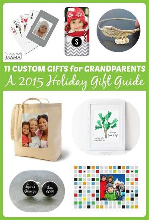 2015 Holiday Gift Guide: Personalized Gifts for Grandparents