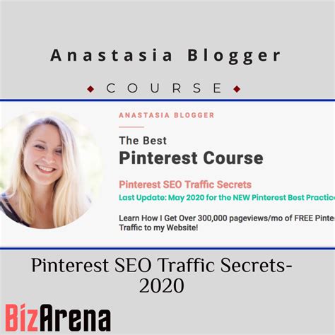 Anastasia Blogger Pinterest Seo Traffic Secrets 2020