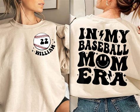 In My Baseball Mama Era Shirt Baseball Mom Shirt Baseball Mama Shirt Baseball Lover Sport Mom