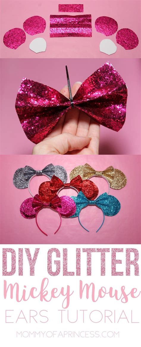 Easy To Make Minnie Mouse Headband Diy For Less Than 5 Diy Mickey Ears Disney Diy Disney