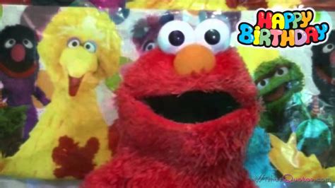 Happy Birthday For My Best Friend Elmo Sings Birthday Song Youtube