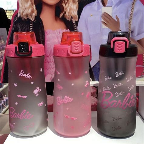 Miniso Barbie Water Bottle L Furniture Home Living Kitchenware