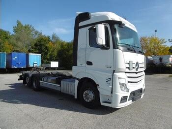 MERCEDES BENZ 2542 Actros Euro 6 Retarder 2xTank BDF WP WB Container