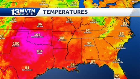 Soaring Temperatures Humidity Bring Dangerous Heat Across The South