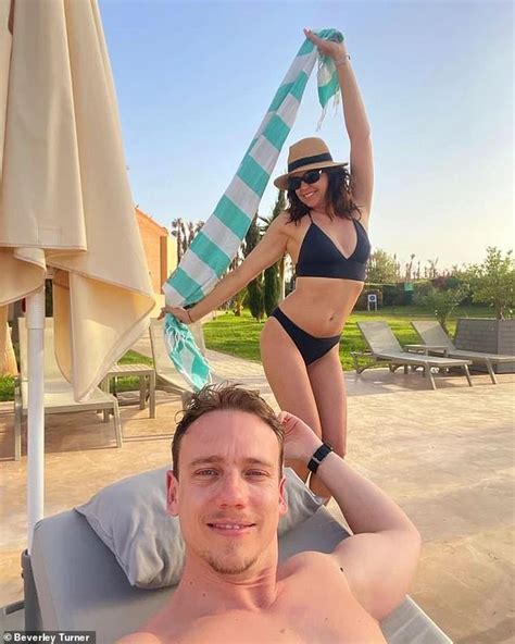 Beverley Turner Shows Off Her Figure In A Bikini During Morocco