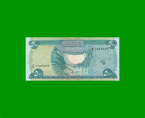 BILLETE DE IRAK 500 DINARES PICK 92 AÑO 2003 ESTADO SIN CIRCULAR