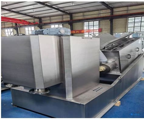 Dehydrator Multi Disc Screw Press Volute Sludge Dewatering Machine