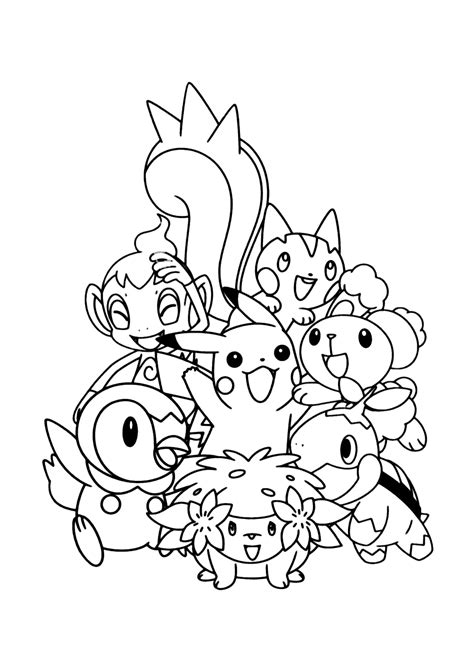 Varios Desenhos Juntos Para Colorir - 6