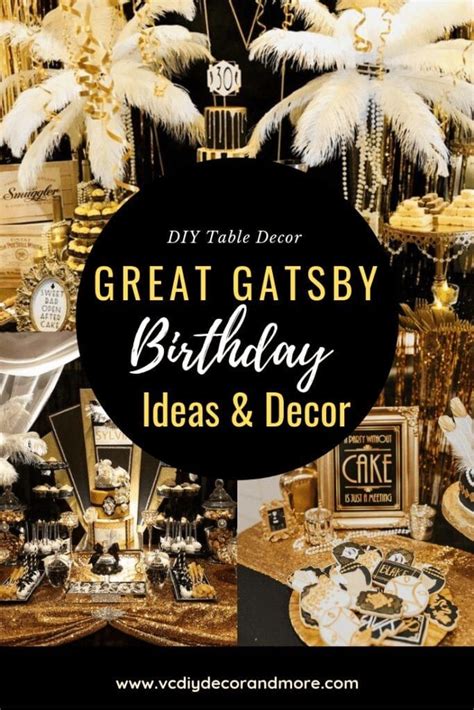 221 Fun Party Themes For Adults Gatsby Party Decorations Adult Party