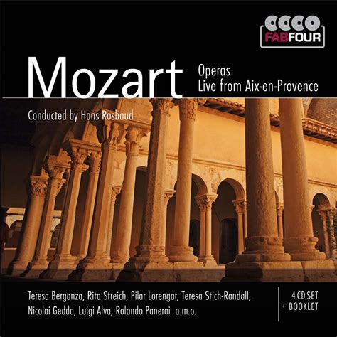 Wolfgang Amadeus Mozart Hans Rosbaud Teresa Berganza Rita Streich