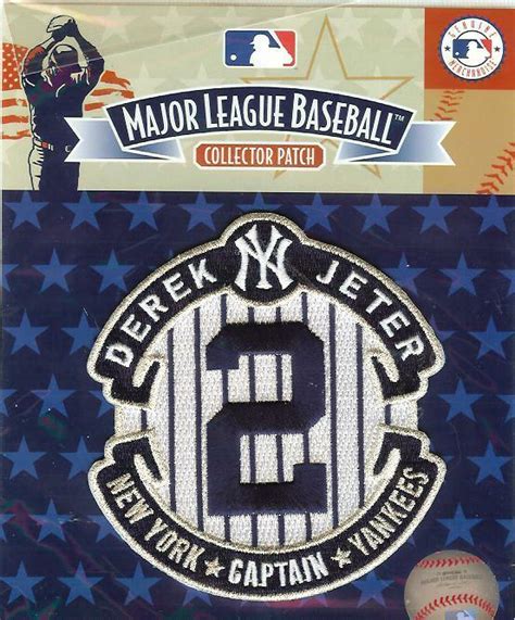 Derek Jeter Retirement Patch New York Yankees Official Mlb Farewell