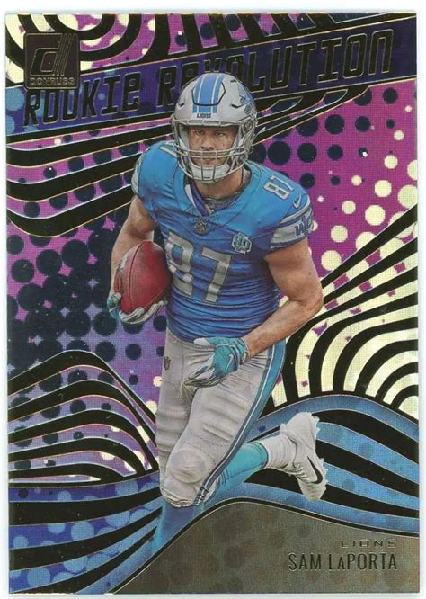 NFL 2023 Panini Donruss Football Single Card Sam LaPorta RR 26 Rookie