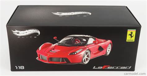 MATTEL HOT WHEELS BCT79 Scale 1 18 FERRARI LAFERRARI 2013 RED