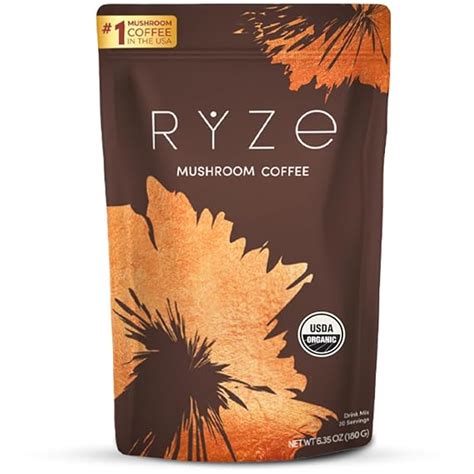 Amazon Ryze Mushroom Coffee Adaptogenic Mushrooms Usda