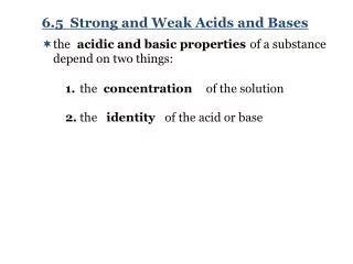 PPT - Properties of Acidic and Basic Solutions PowerPoint Presentation - ID:4587738