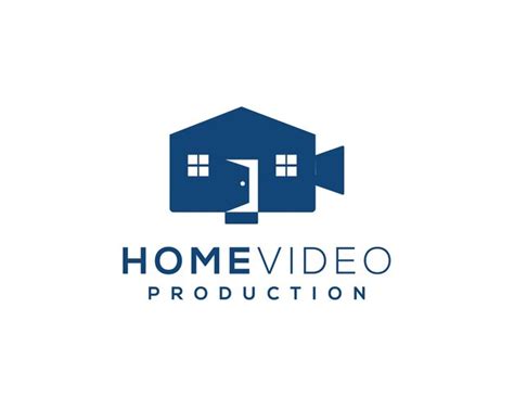 Premium Vector | Home Video Production Logo