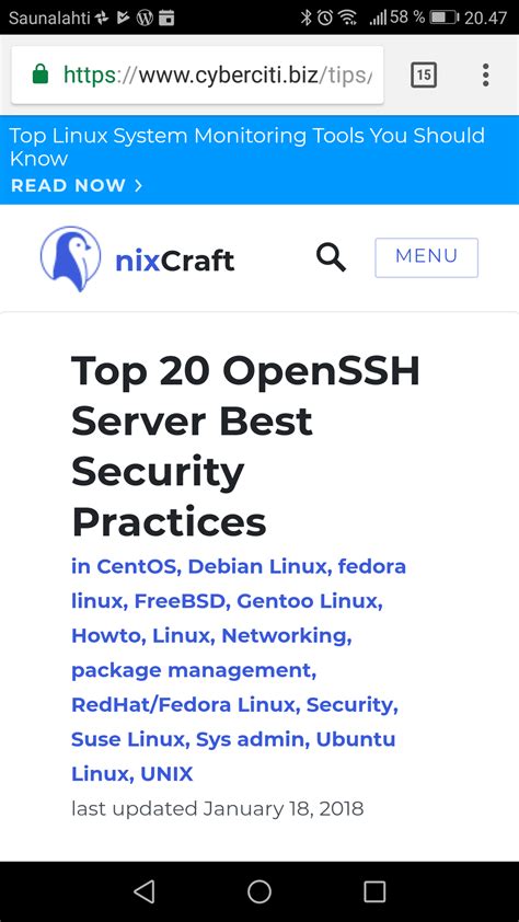 OpenSSH Server Best Security Practices