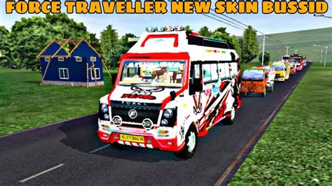 Force Traveller Mod In Bus Simulator Indonesia Bussid Traveller