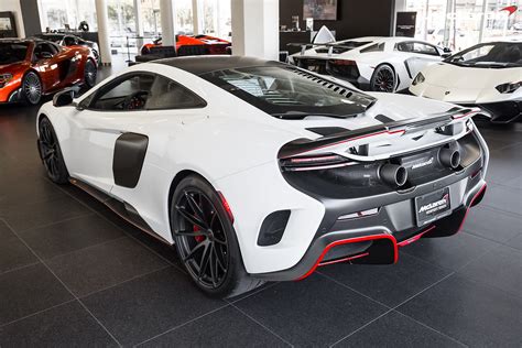 2016 Silica White McLaren 675LT Coupe McLarenNB Newport