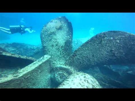 Tauchgänge zum Wrack des Frachters Astron bei Punta Cana 09 2021 auf