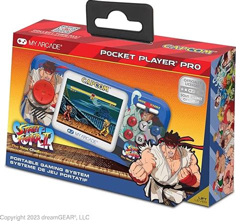 Amazon My Arcade Street Fighter Ii Pocket Player Pro Capcom