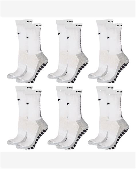 Riachuelo Kit 6 Pares De Meias Penalty Grip Masculina