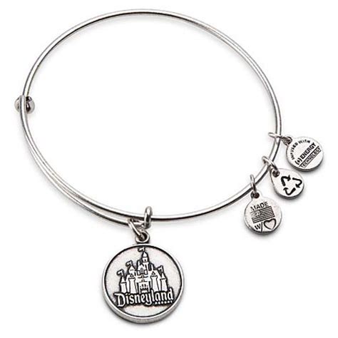 Disney Alex and Ani Bracelet - Disneyland Castle - Silver