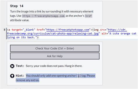 Stuck On Step Html Css The Freecodecamp Forum