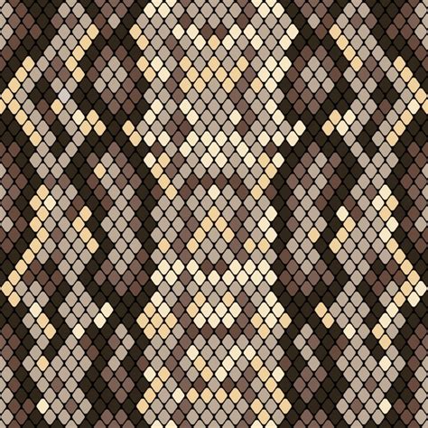 Premium Vector | Snakeskin seamless pattern