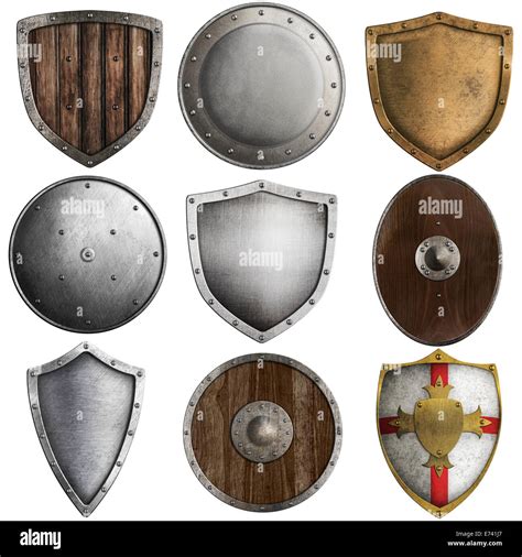 Medieval Shields Hi Res Stock Photography And Images Alamy