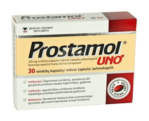 Prostamol Uno Pehmekapsel 320mg N30 BENU Veebiapteek