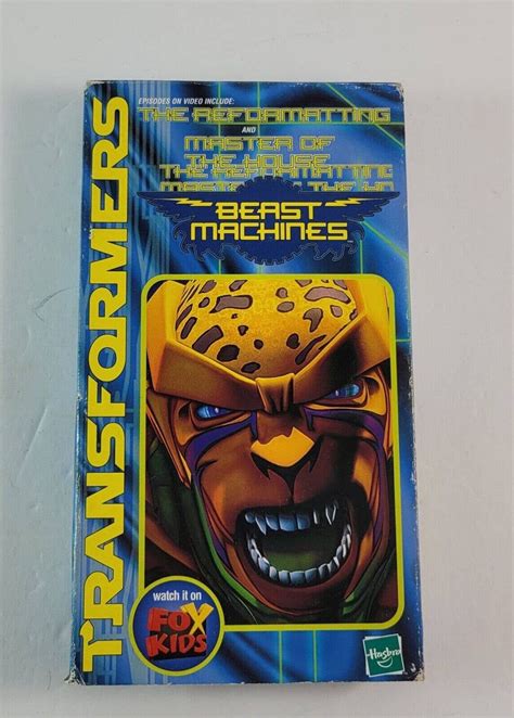 Transformers Beast Machines VHS, 1999 FOX KIDS Vintage Cartoon - Etsy