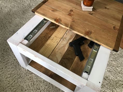 Secret Compartment Coffee Table