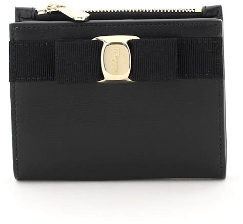 Salvatore Ferragamo Vara Bow Compact Wallet ShopStyle